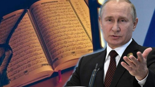 Putin “Quran”ın “Şura” və “Nəhl” surəsindən ayələr oxudu