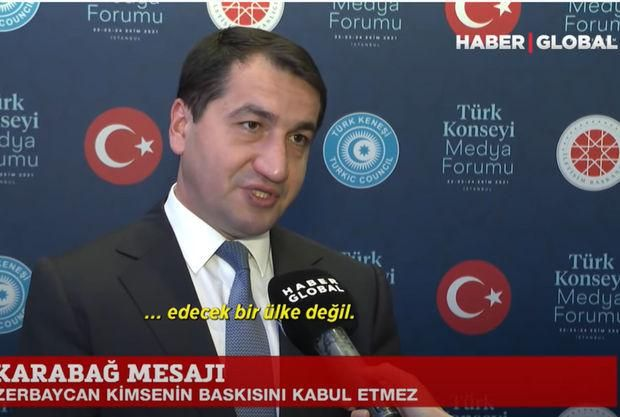 Hikmət Hacıyev “Haber Global”ın efirindən İrana mesaj verdi Hikmət Hacıyev “Haber Global”ın efirindən İrana mesaj verdi
