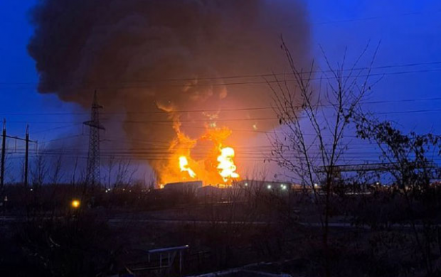 Ukrayna Rusiyada neft anbarını vurdu: