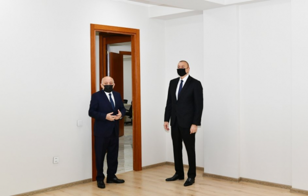 İlham Əliyev İlahiyyat İnstitutunun binasının açılışında