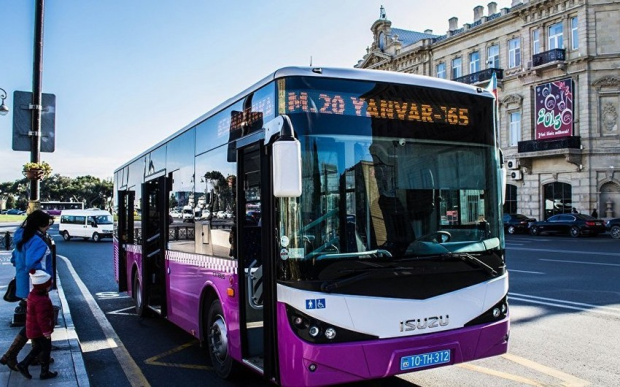 33 marşrut üzrə avtobusların hərəkəti dəyişdirilir