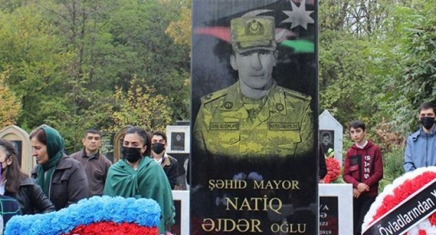 Şəhid mayorun anası vəfat etdi -