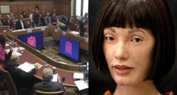 İlk real robot deputatları dinləyərkən yuxuya getdi İlk real robot deputatları dinləyərkən yuxuya getdi