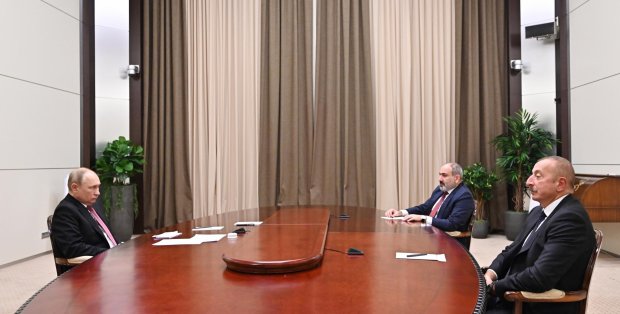 Bu gün Soçidə Azərbaycan, Rusiya və Ermənistan liderlərinin üçtərəfli görüşü keçiriləcək Bu gün Soçidə Azərbaycan, Rusiya və Ermənistan liderlərinin üçtərəfli görüşü keçiriləcək
