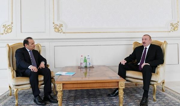 Prezident Bağdad Amreyevi qəbul etdi Prezident Bağdad Amreyevi qəbul etdi