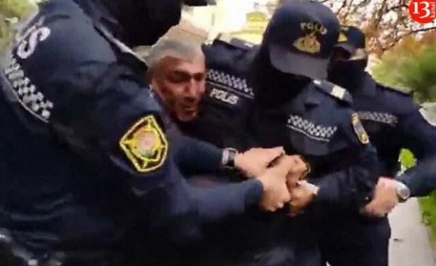Şahbaz özünü yandırmaq istədi, polislər dərhal...