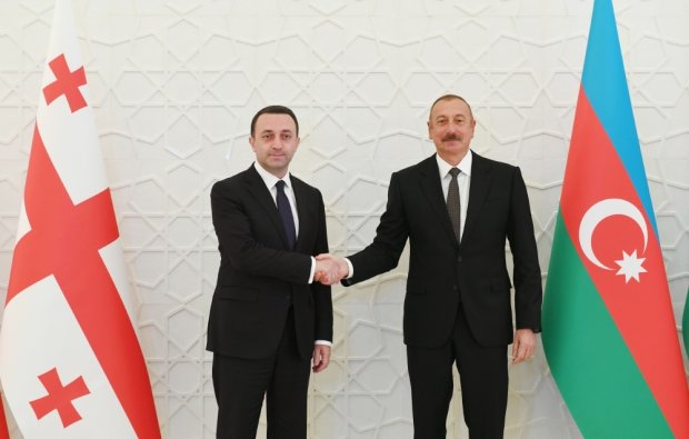 İrakli Qaribaşvili İlham Əliyevi təbrik etdi