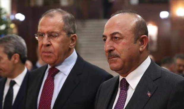 Çavuşoğlu Lavrovla danışdı Çavuşoğlu Lavrovla danışdı