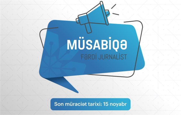 MEDİA jurnalistlər üçün müsabiqə elan etdi
