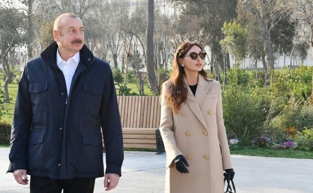 İlham Əliyev və xanımı açılışda iştirak etdi