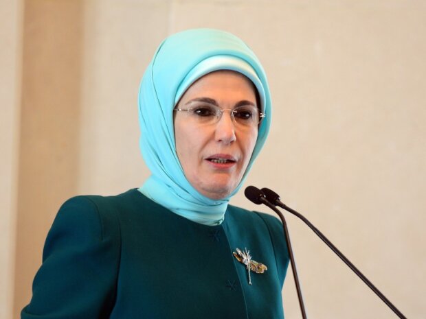 Əminə Ərdoğan Azərbaycana təşəkkür etdi Əminə Ərdoğan Azərbaycana təşəkkür etdi