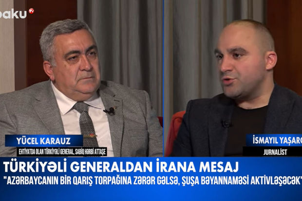 Türkiyəli general: “Azərbaycanın bir qarış torpağına zərər gəlsə, Türkiyə ayağa qalxacaq” Türkiyəli general: “Azərbaycanın bir qarış torpağına zərər gəlsə, Türkiyə ayağa qalxacaq”