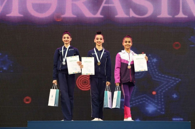 Bədii gimnastika üzrə 28-ci Azərbaycan çempionatının ilk qalibləri bəlli olub