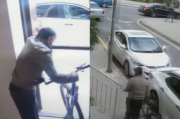 Bakıda velosiped oğurluğunun görüntüləri
