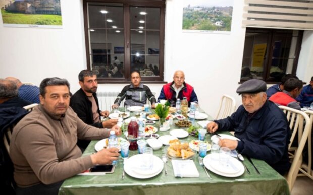 30 ildən sonra doğma torpaqda açılan ilk iftar süfrəsi