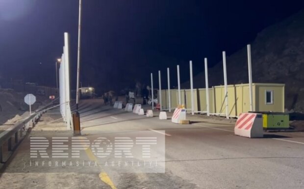 Yeni təsis edilən sərhəd-buraxılış məntəqəsi elektrik enerjisi ilə təmin olunub