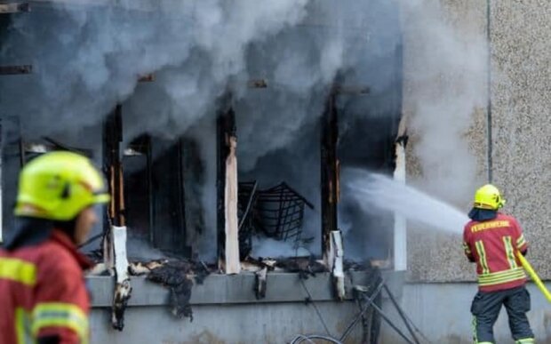 Almaniyada ukraynalı qaçqınların evində yanğın olub, ölən var