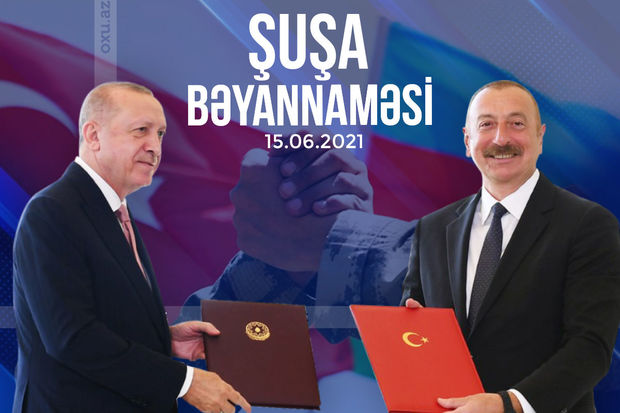 Şuşa Bəyannaməsinin imzalanmasından iki il ötür Şuşa Bəyannaməsinin imzalanmasından iki il ötür