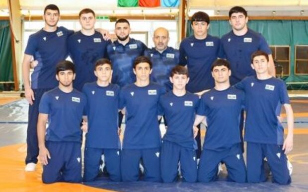 Azərbaycanın sərbəst güləş millisi U-17 Avropa çempionatında ikinci yeri tutub