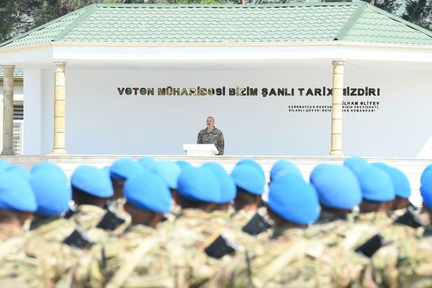 İlham Əliyev Ermənistanla aparılan sülh danışıqları barədə danışıb İlham Əliyev Ermənistanla aparılan sülh danışıqları barədə danışıb