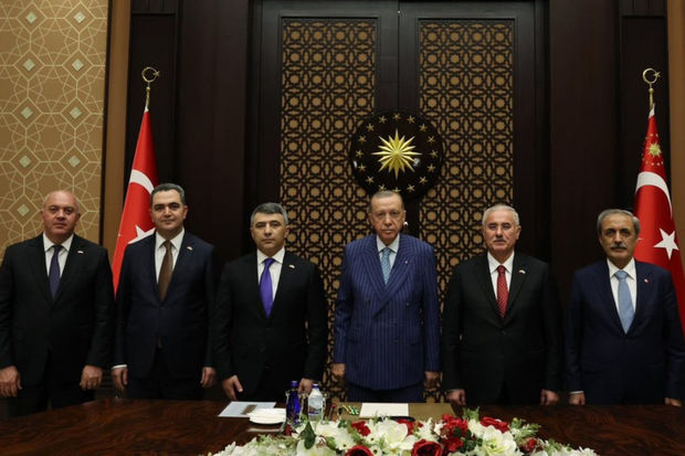 Ərdoğan Azərbaycan Ali Məhkəməsinin sədrini qəbul edib