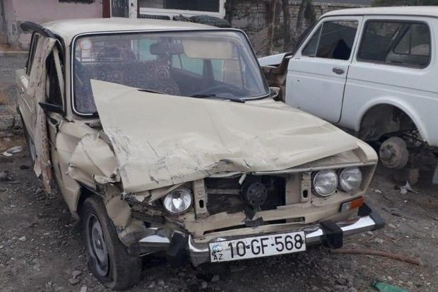 Gədəbəydə minik avtomobilləri toqquşdu: Xəsarət alanlar var