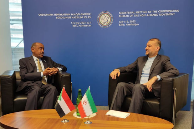 Abdullahiyan: “Bakıda görüşdə İran və Sudan arasında diplomatik əlaqələrin bərpası barədə qərar qəbul edilib” Abdullahiyan: “Bakıda görüşdə İran və Sudan arasında diplomatik əlaqələrin bərpası barədə qərar qəbul edilib”