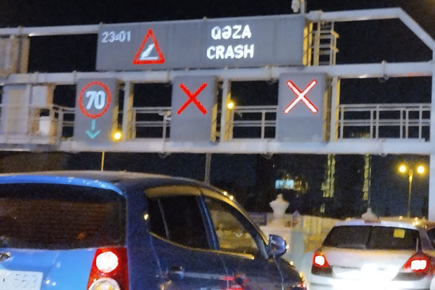 Xaçmazda ağır avtomobil qəzası: Üç nəfər xəsarət aldı
