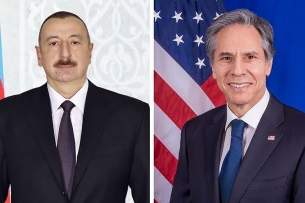 Antoni Blinken Azərbaycan Prezidenti İlham Əliyevə zəng edib
