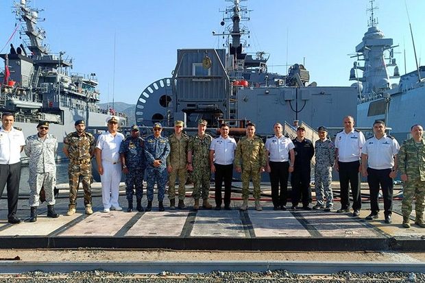 Azərbaycan hərbçiləri Aralıq dənizində keçirilən təlimdə iştirak ediblər