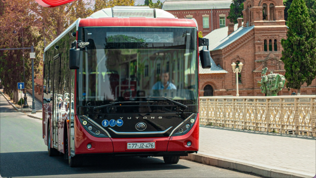 Gəncədə “BakuBus”a verilən marşrutlar dəyişib -